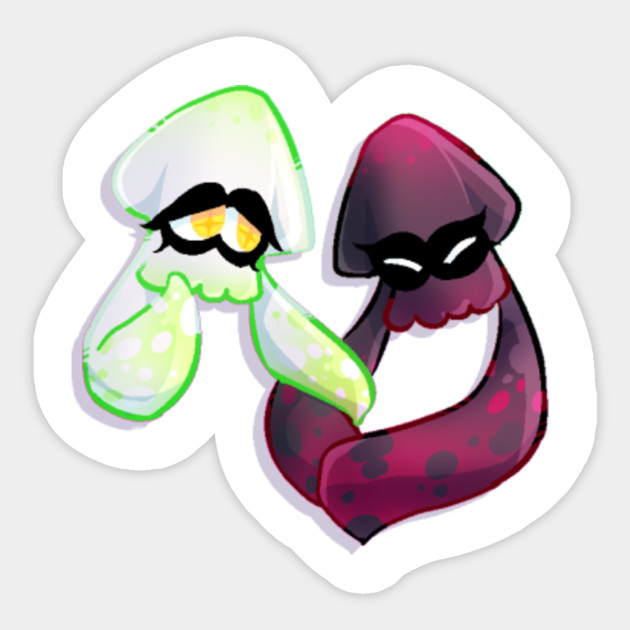 Squid Sisters Forever! Splatoon Sticker TeePublic